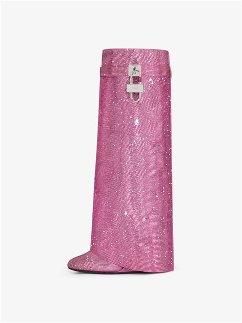 pink glitter givenchy boots|givenchy boots women.